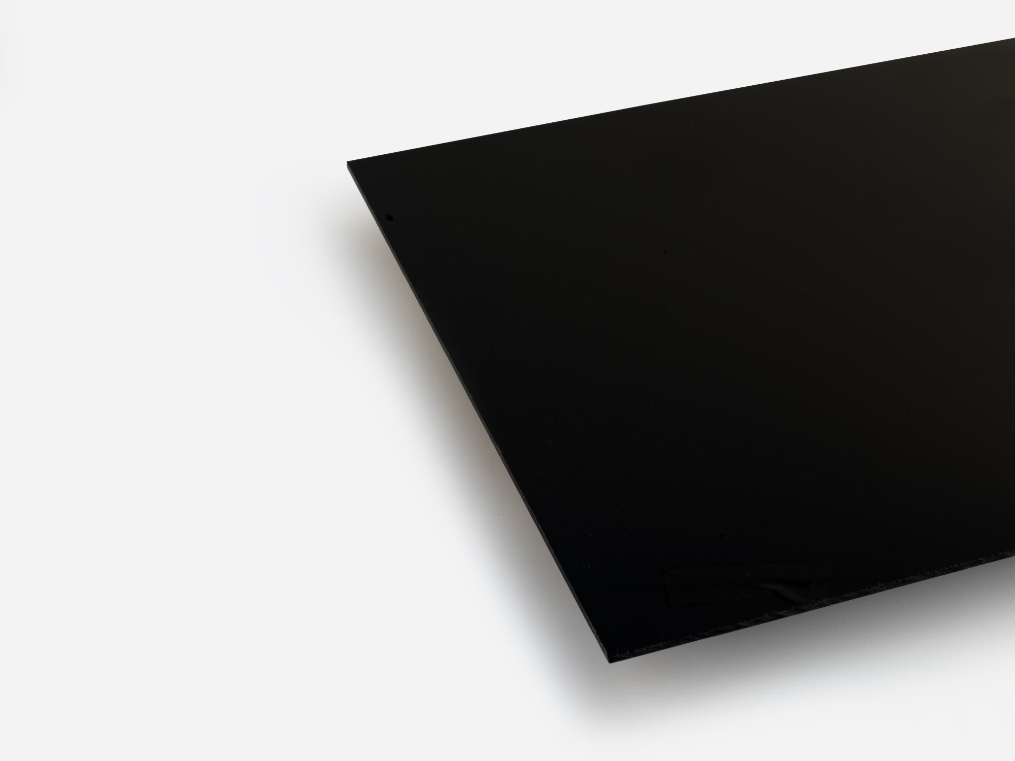 Black 2025 Opaque Acrylic Sheet