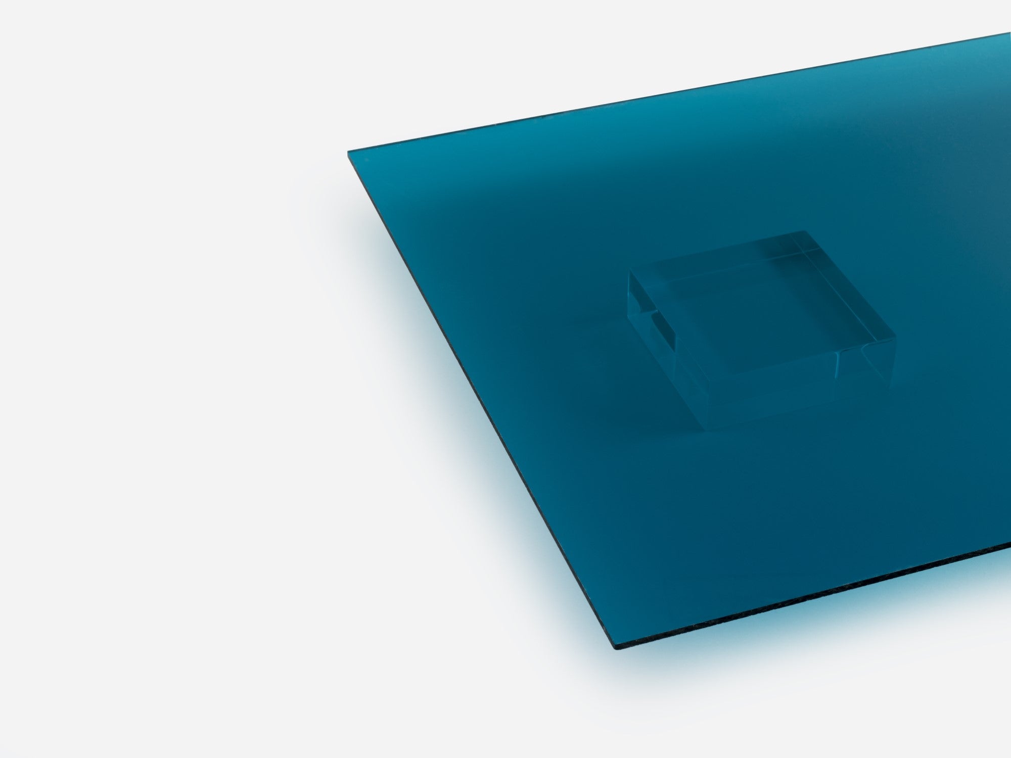 Transparent Teal Acrylic Sheet  Teal Plexiglass Sheet – T&T PLASTIC LAND