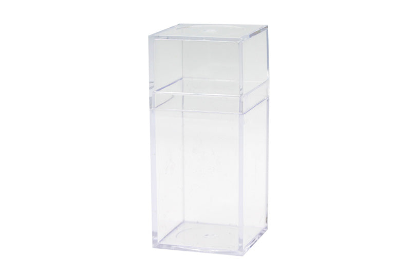 TT-531 Clear Acrylic Display Container | 1.44" x 1.44" x 3.31" (H)