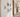 gallery wall with floating acrylic picture frames in hallway