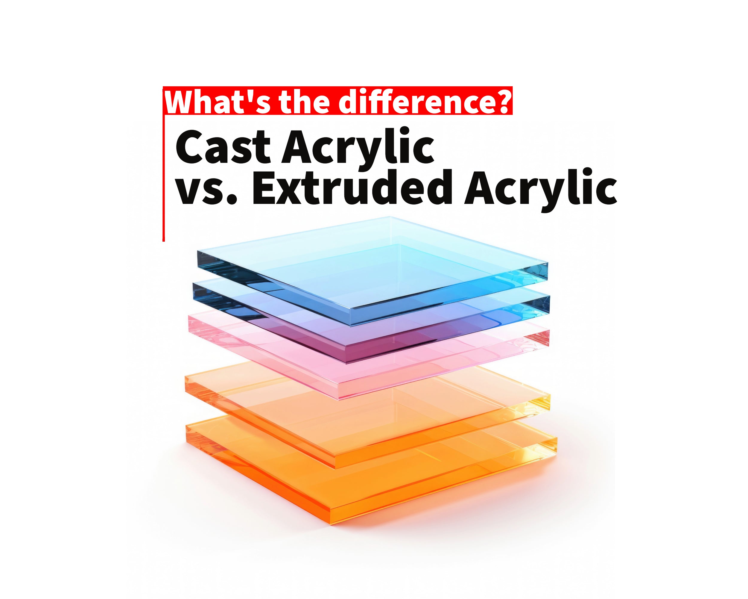 Cast vs. Extruded Acrylic What's the Difference? T&T Plastic Land