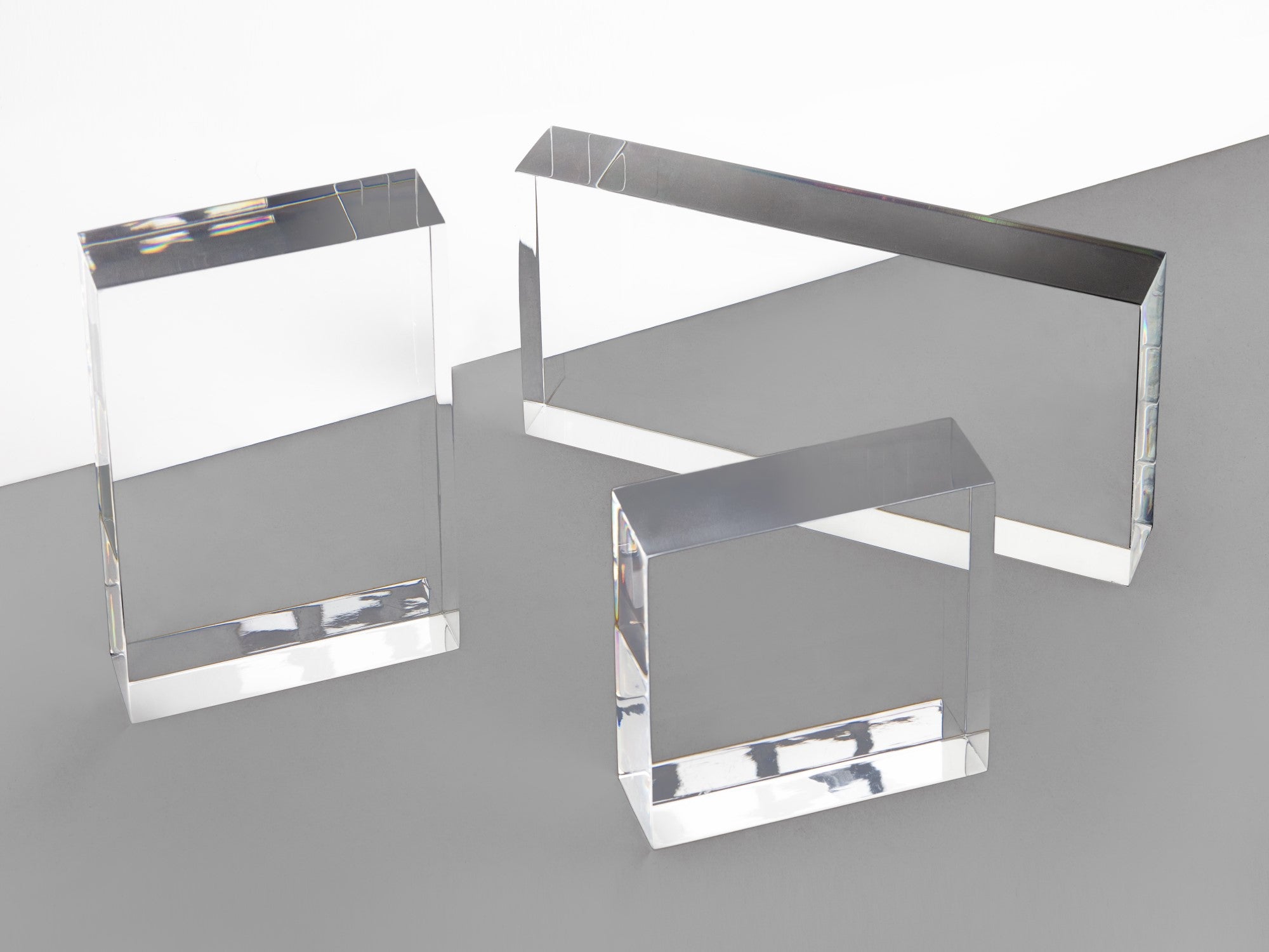 Glass Display Blocks Acrylic Blocks - Plexiglass Display Blocks Made to Order – T&T Plastic Land