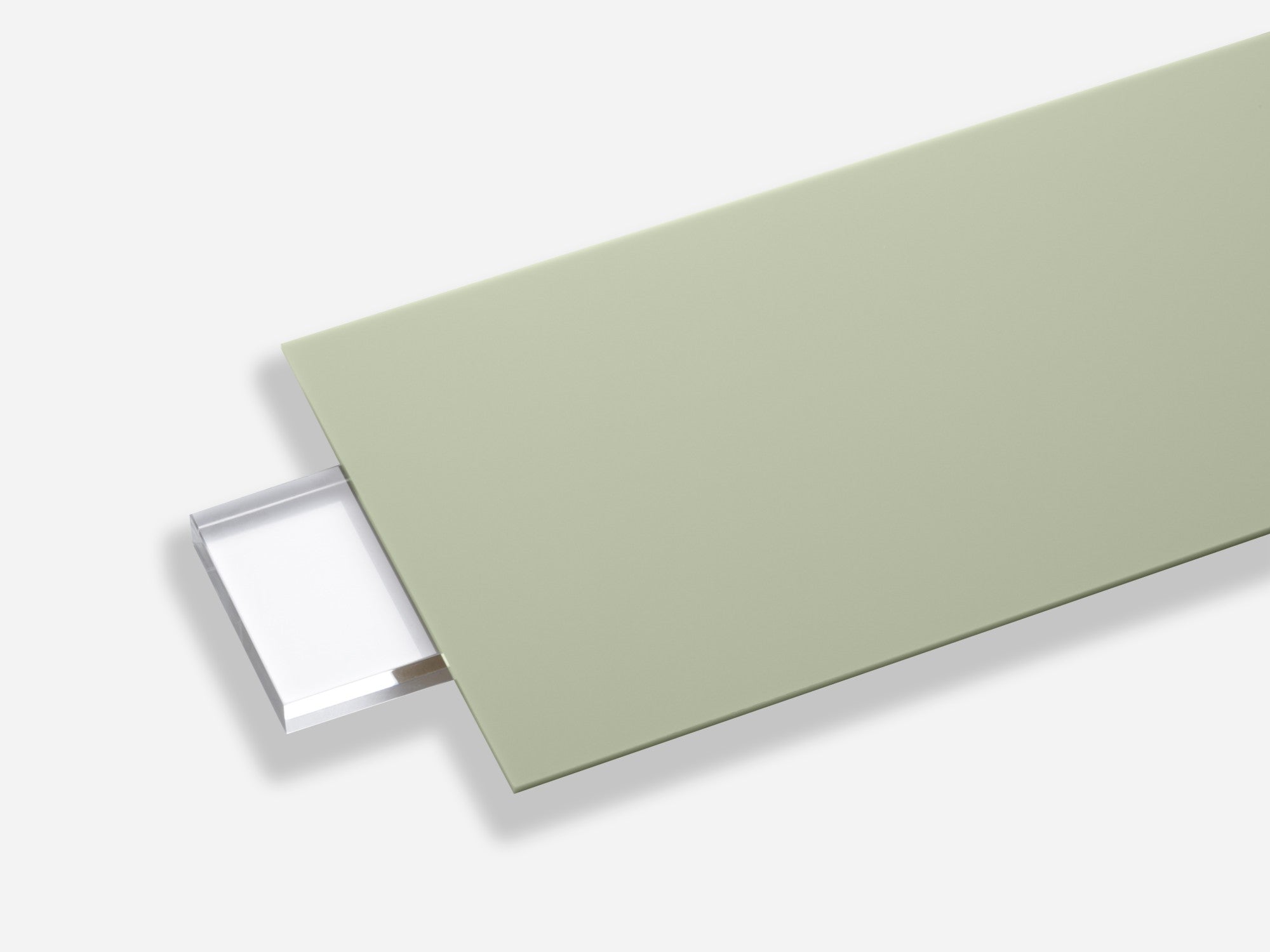 Green Olive Matte/Glossy 652P Pastel Acrylic Sheet