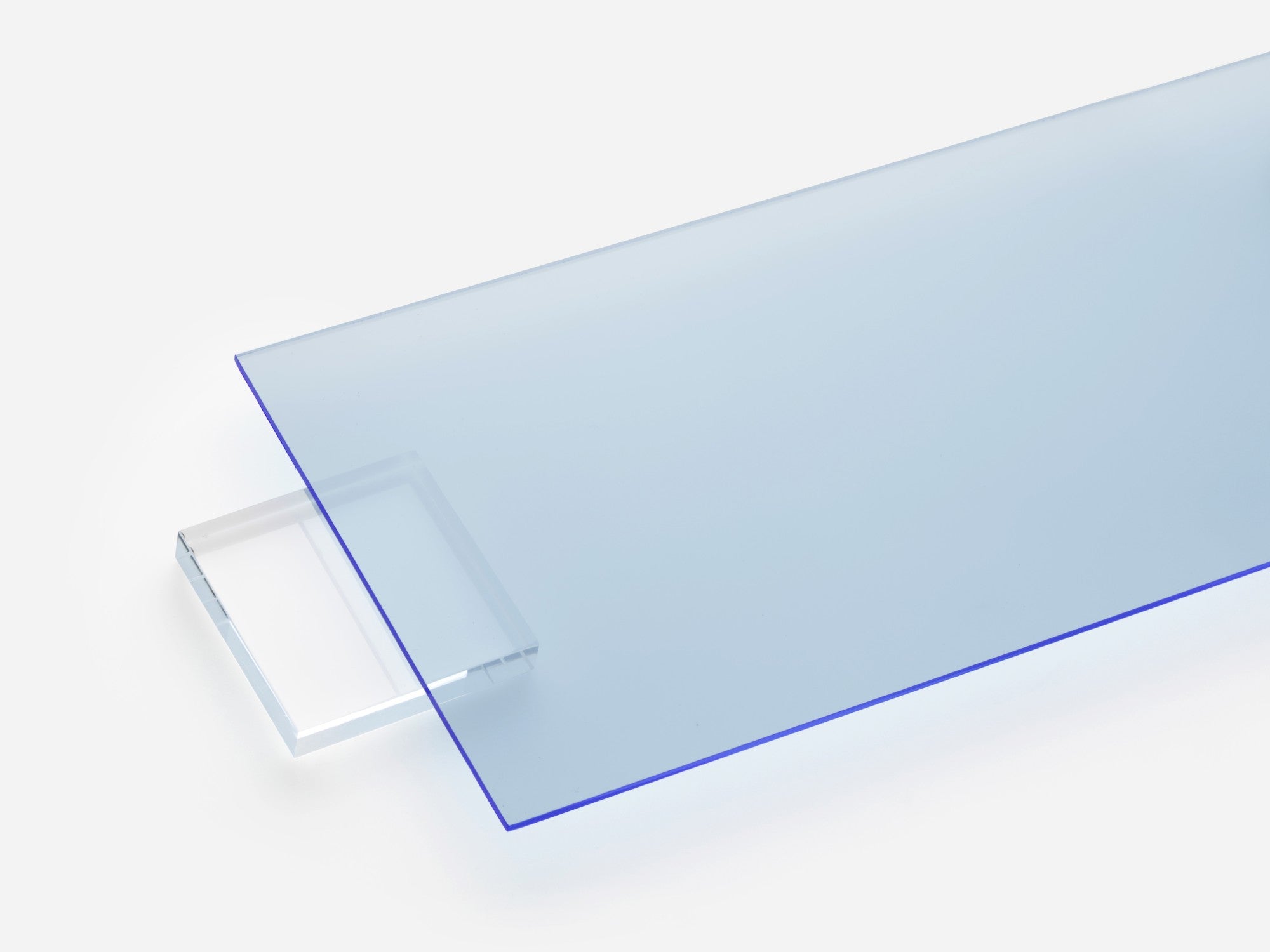 Fluorescent blue acrylic sheet, color code 9092