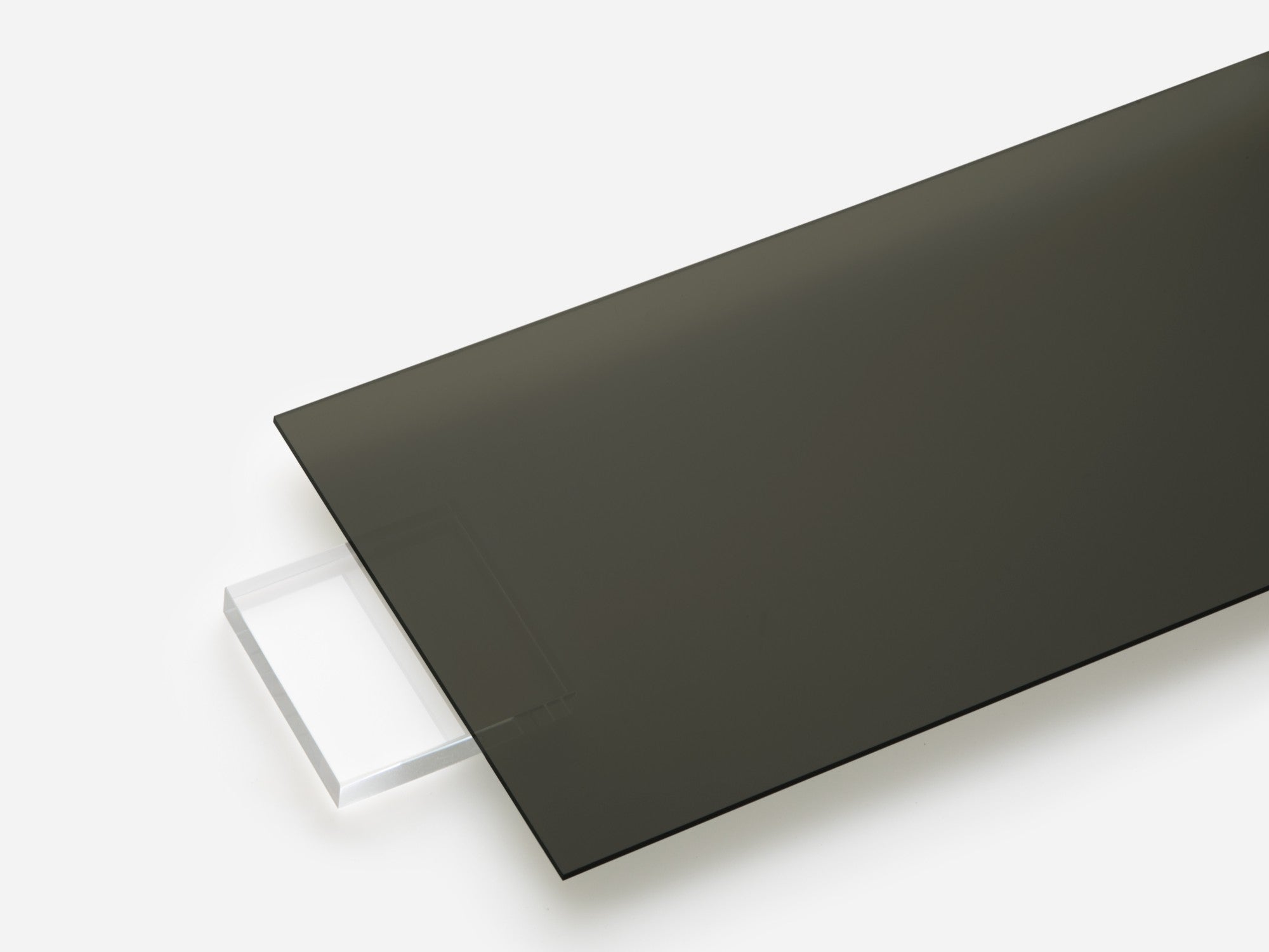 Gray smoke transparent acrylic sheet