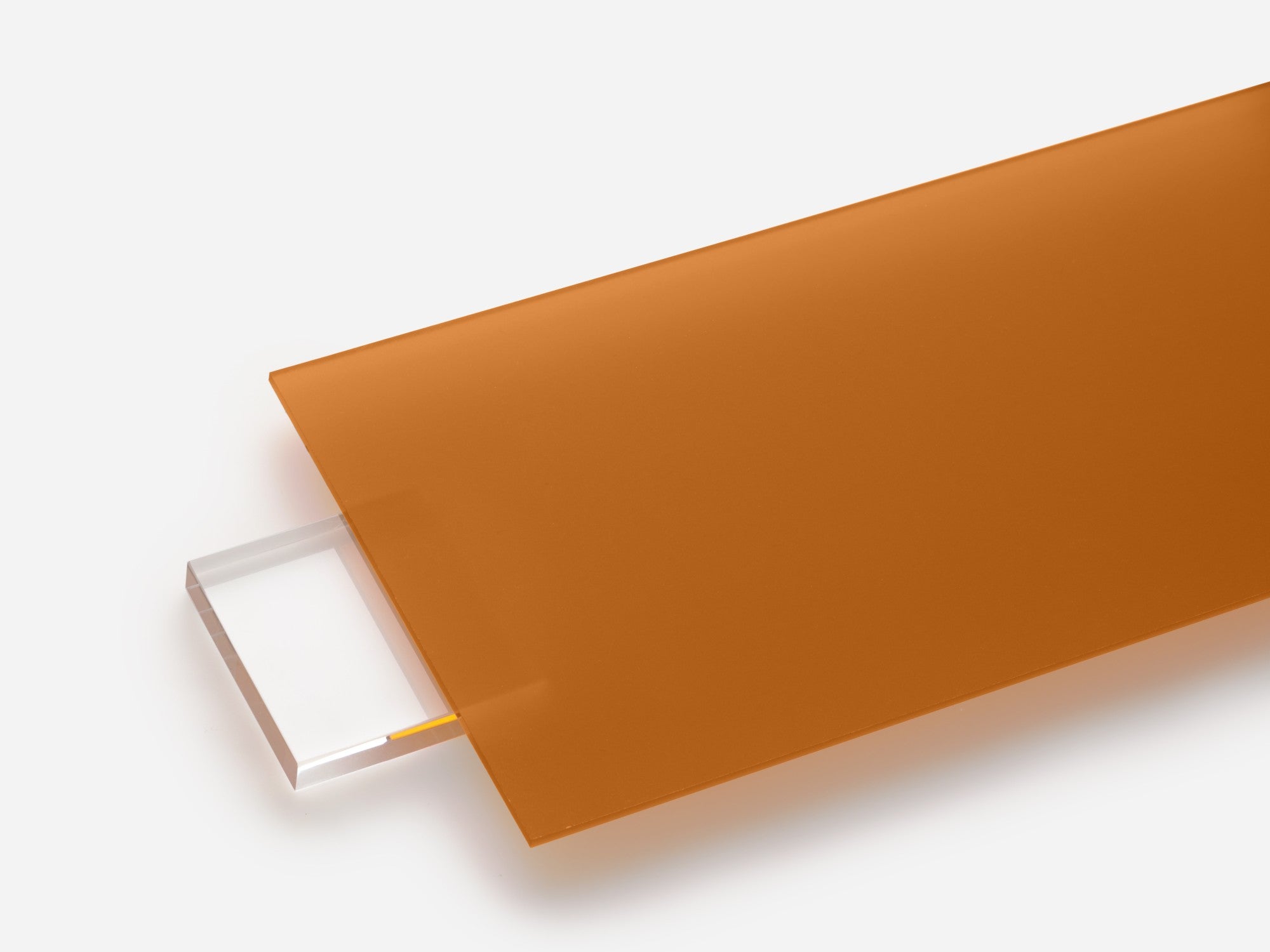 Tropical Orange Matte Acrylic Sheet