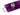 Purple mirror acrylic sheet resting on a clear acrylic support, reflecting a freestanding white T&T logo.