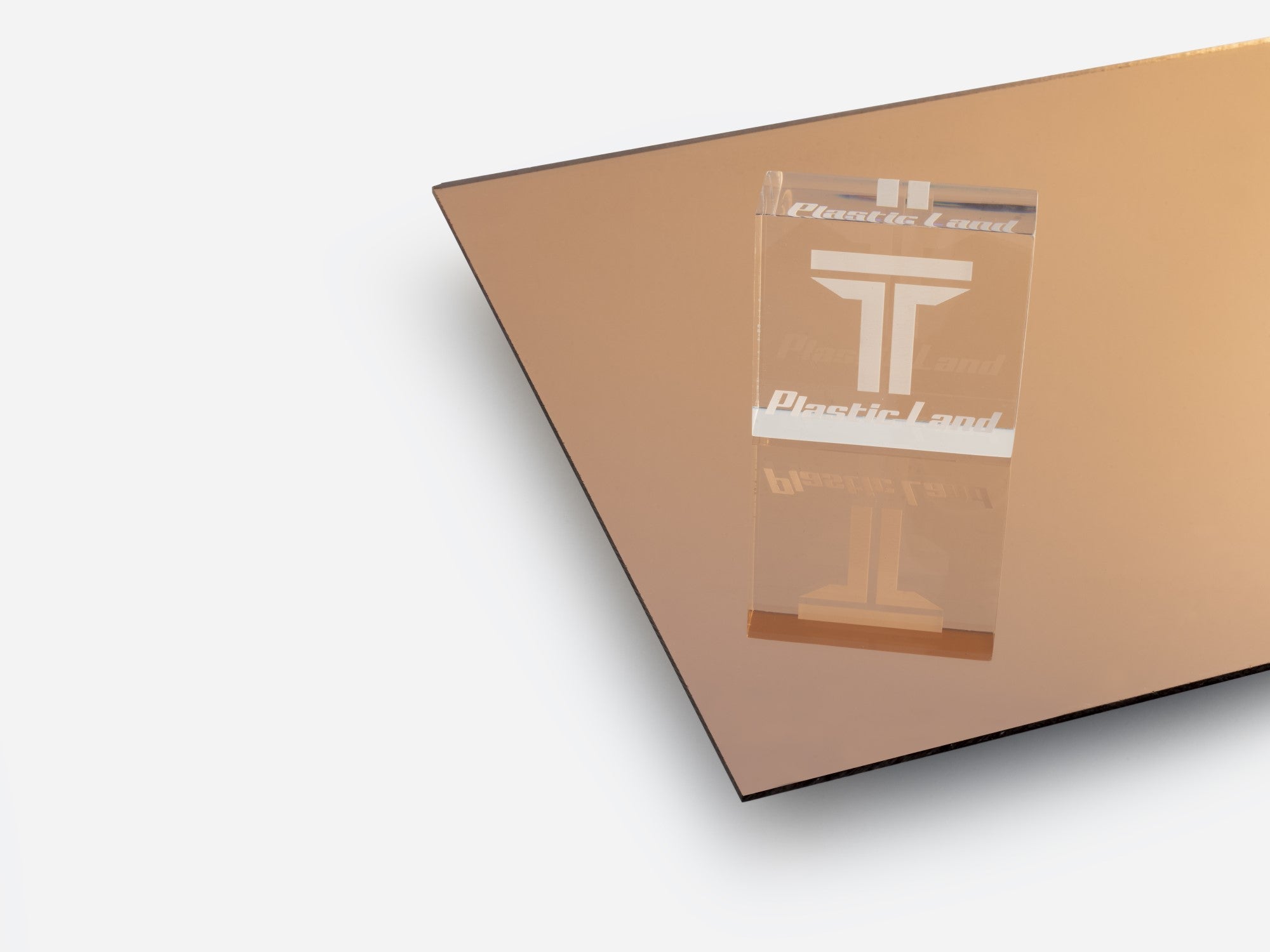 Rose Gold 1350 Mirror Acrylic Sheet