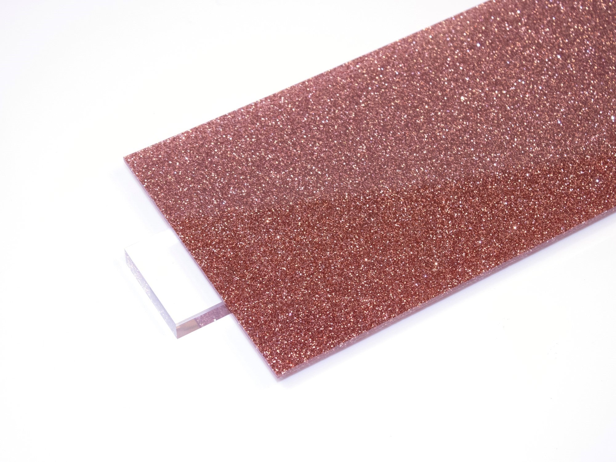 Rose 682 Glitter Acrylic Sheet
