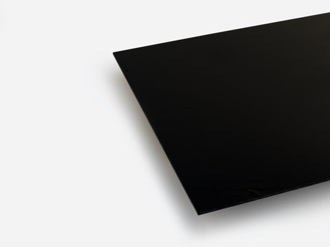 Black Plexiglass Mirror Sheets PMMA Thin Flexible Plastic Sheets