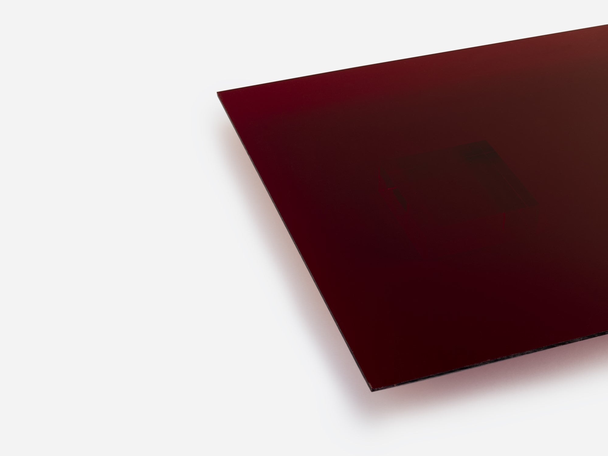 Red 2423 Transparent Acrylic Sheet