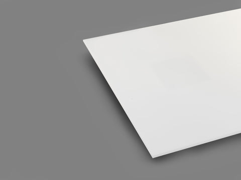 WHITE TRANSLUCENT 7328 P95 MATTE/GLOSSY ACRYLIC SHEET