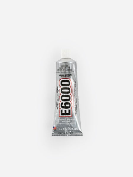 E6000 Adhesive, Industrial Strength Glue, 2 Ounce Tube, White 